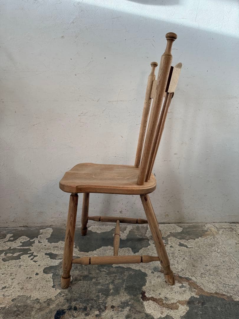 ビンテージ ダイニングチェア　カフェチェア 剥離 no2