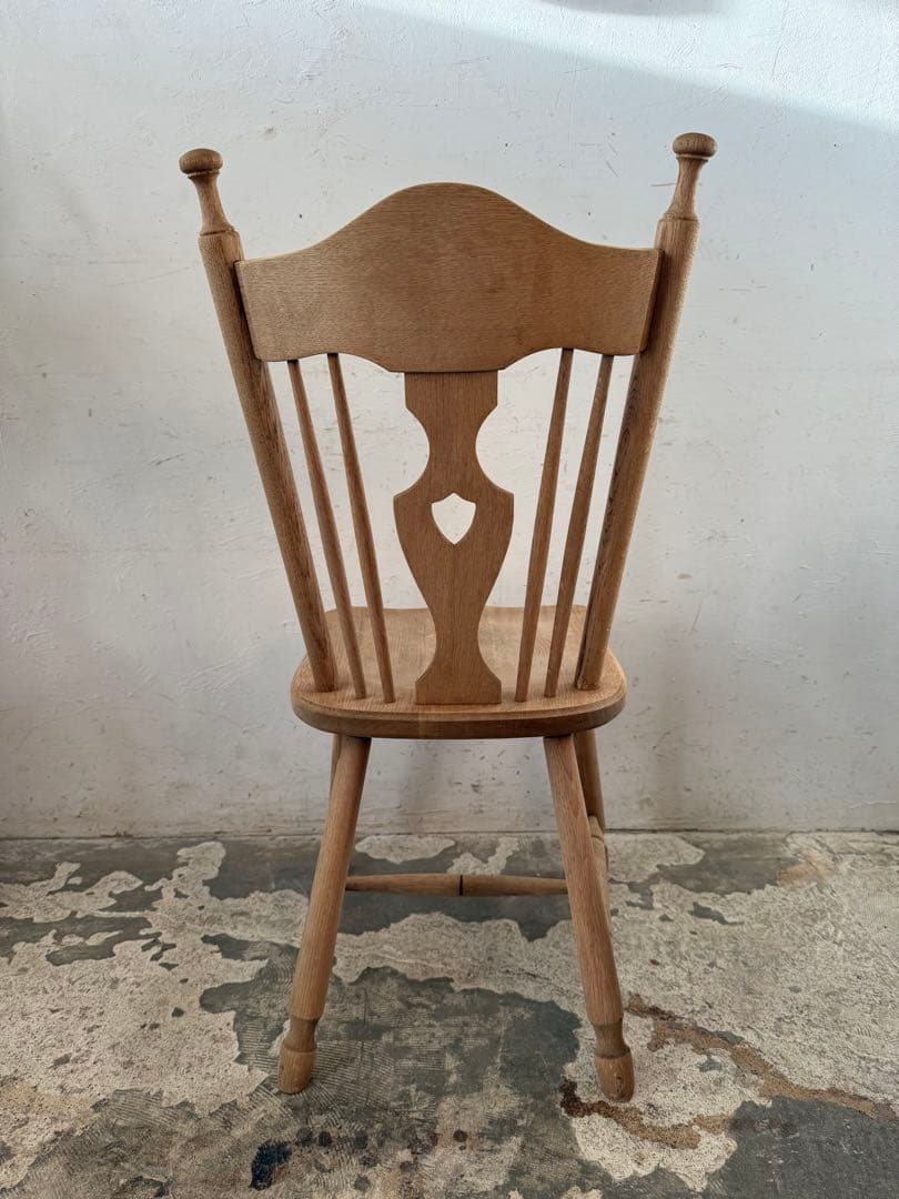 ビンテージ ダイニングチェア　カフェチェア 剥離 no2