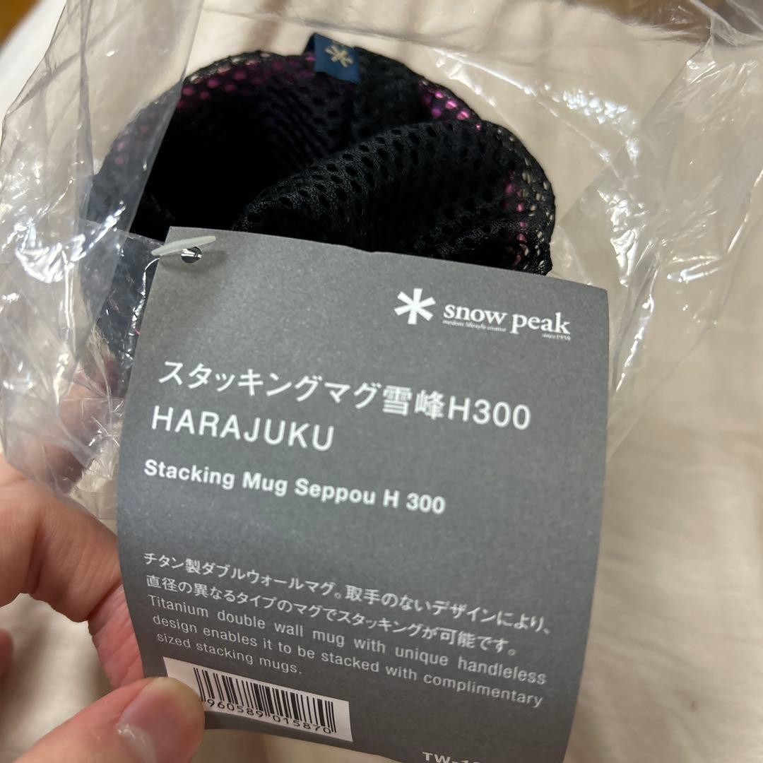 廃盤　原宿限定　 peak H300 TW-123HJ 2個セット