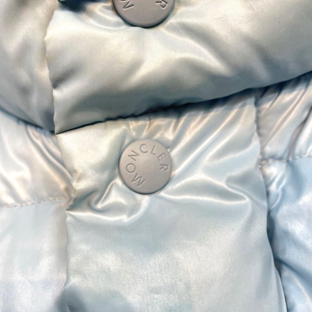 MONCLER モンクレール 2WAY ダウンジャケット ブルー 袖着脱可能