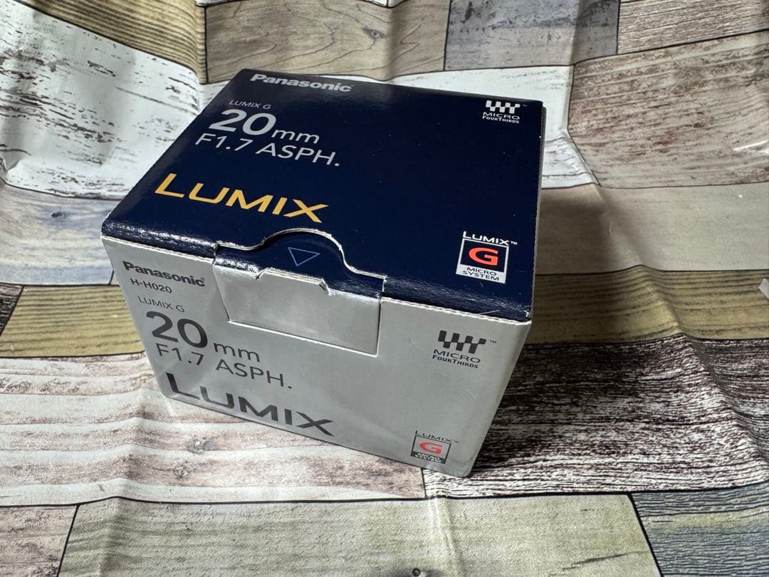 【元箱付き】Panasonic LUMIX G 20mm/F1.7 H-H020