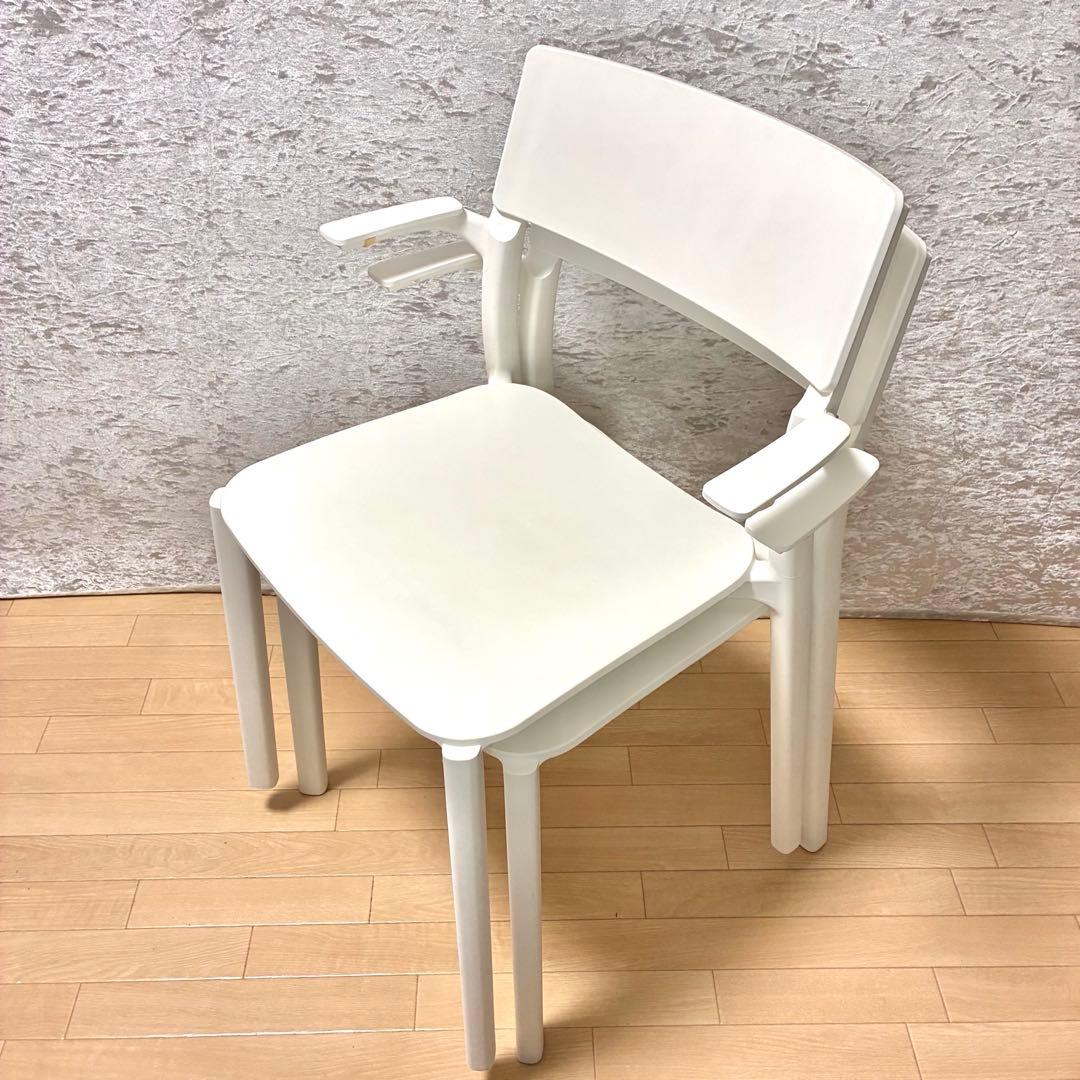 IKEA JANINGE ヤニンゲ スタッキングチェア 2脚② 希少 廃盤