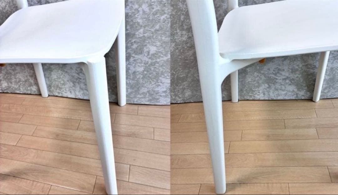 IKEA JANINGE ヤニンゲ スタッキングチェア 2脚② 希少 廃盤