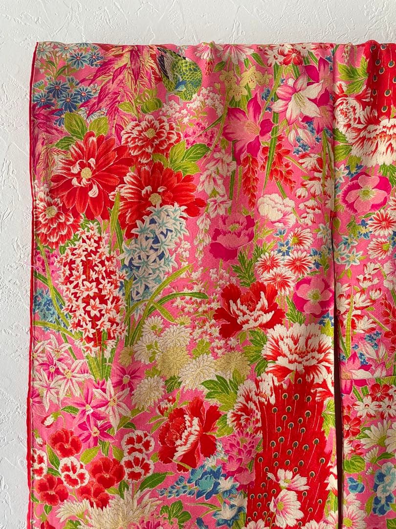 美品　アンティークお着物　7歳　七五三