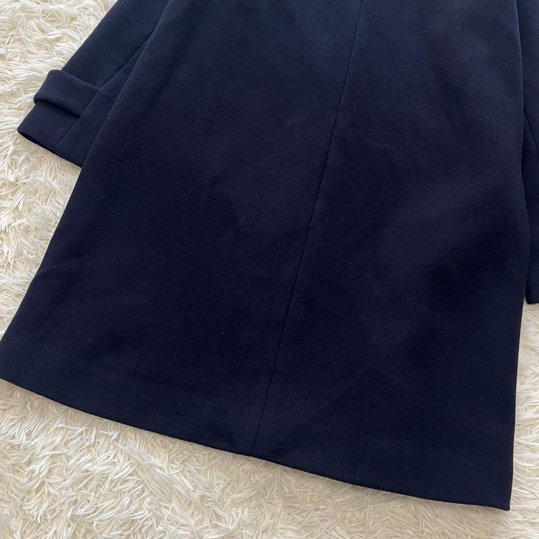 【タグ付き✨️】グリーンレーベルリラクシング ソフトメルトン Aラインコート