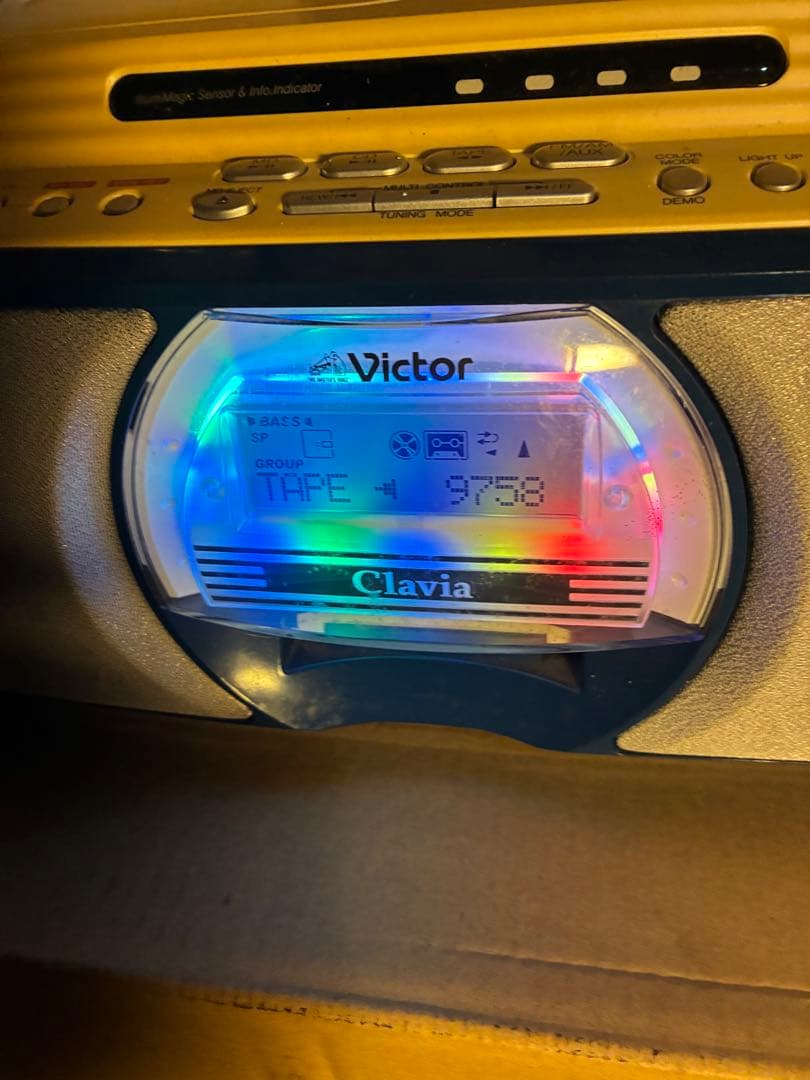 ビクターJVC　RC-G1MD-W CD-MDポータブルシステム　Clavia