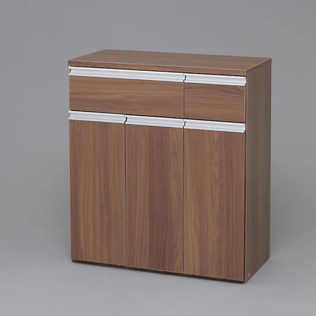 アイリスオーヤマ　ペールカウンター　食器棚　蓋つきゴミ箱　キッチン　収納棚