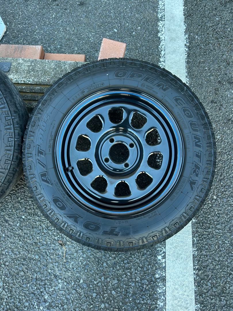 TOYOオープンカントリーATプラス&デイトナホイール15インチ★プロボックス