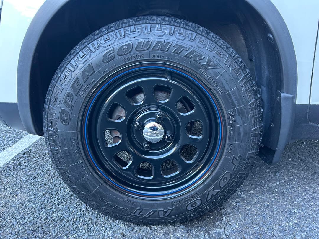 TOYOオープンカントリーATプラス&デイトナホイール15インチ★プロボックス