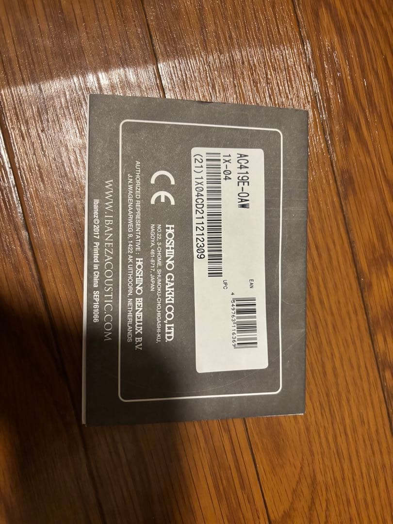 【ibanez】 AC419E-OAW エレアコ あさん専用