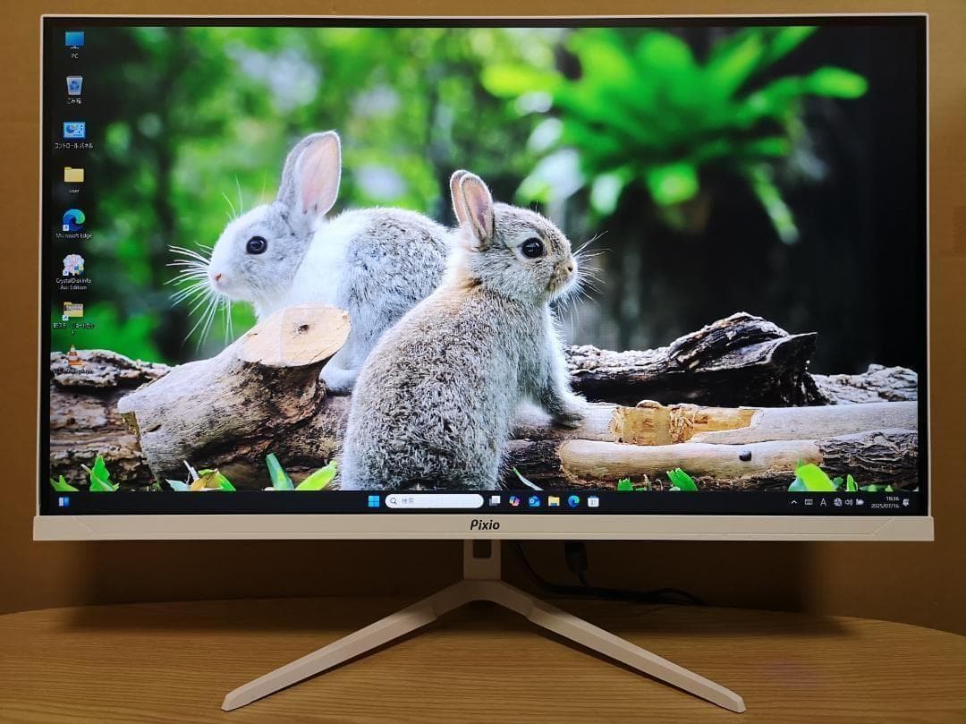 Pixio PX278 Wave ゲーミングモニター 27型 180Hz 極美品