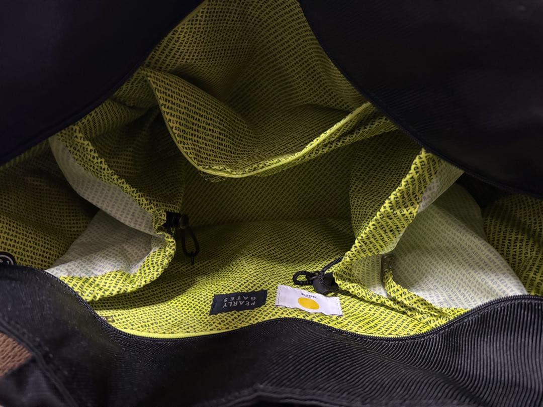 PEARLY GATES トートバッグ 黒/白