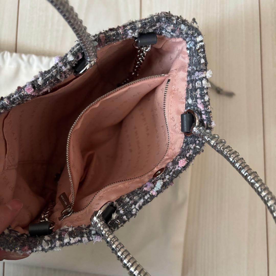 アンテプリマ ツイードショルダーバッグ