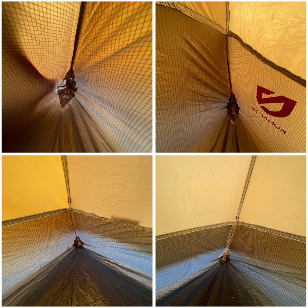 NEMO KUNAI 2P 山岳用4シーズンテント フットプリント付 ペグ未使用