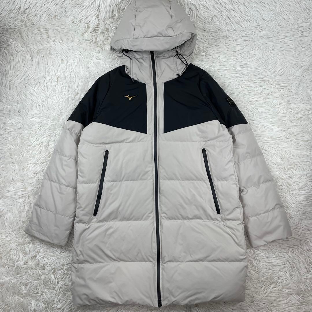 近現行モデル　24AW MIZUNO PRO ダウンコート　Ｌ　ブレスサーモ