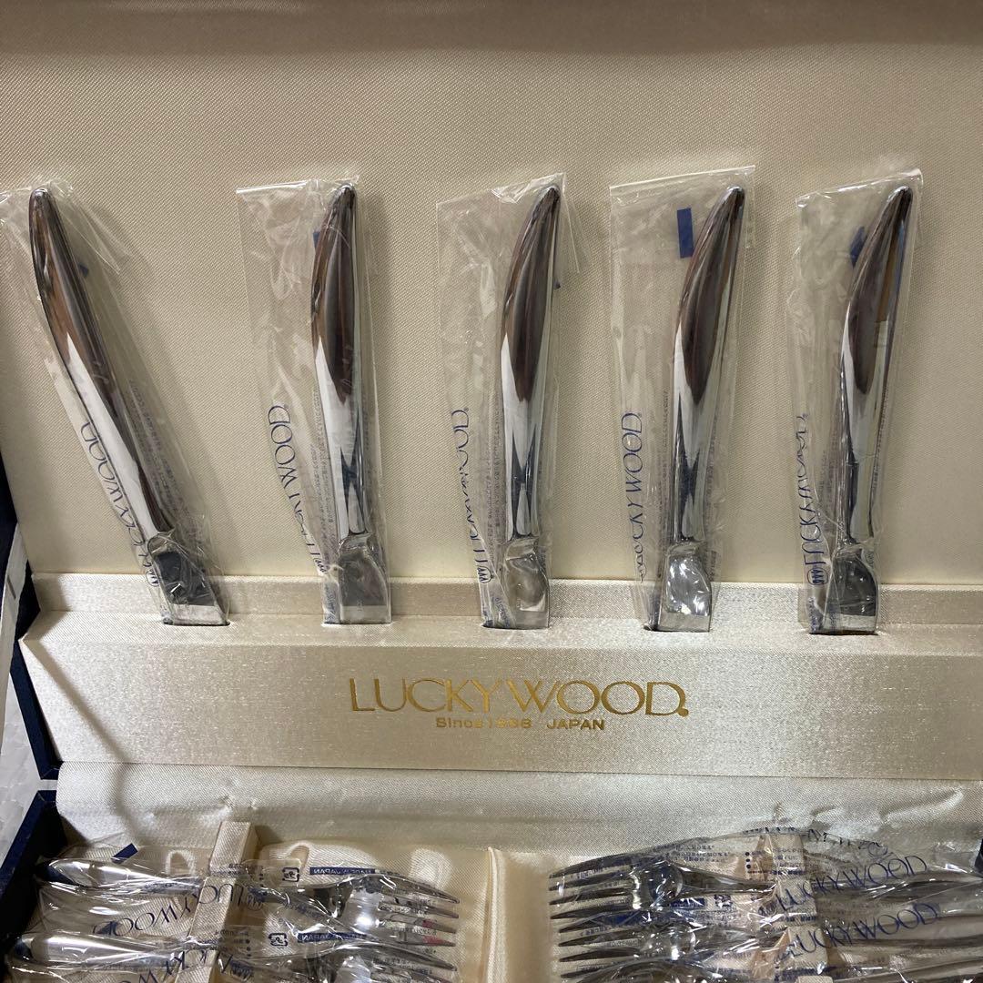M*y様 ラッキーウッド　カトラリーセット