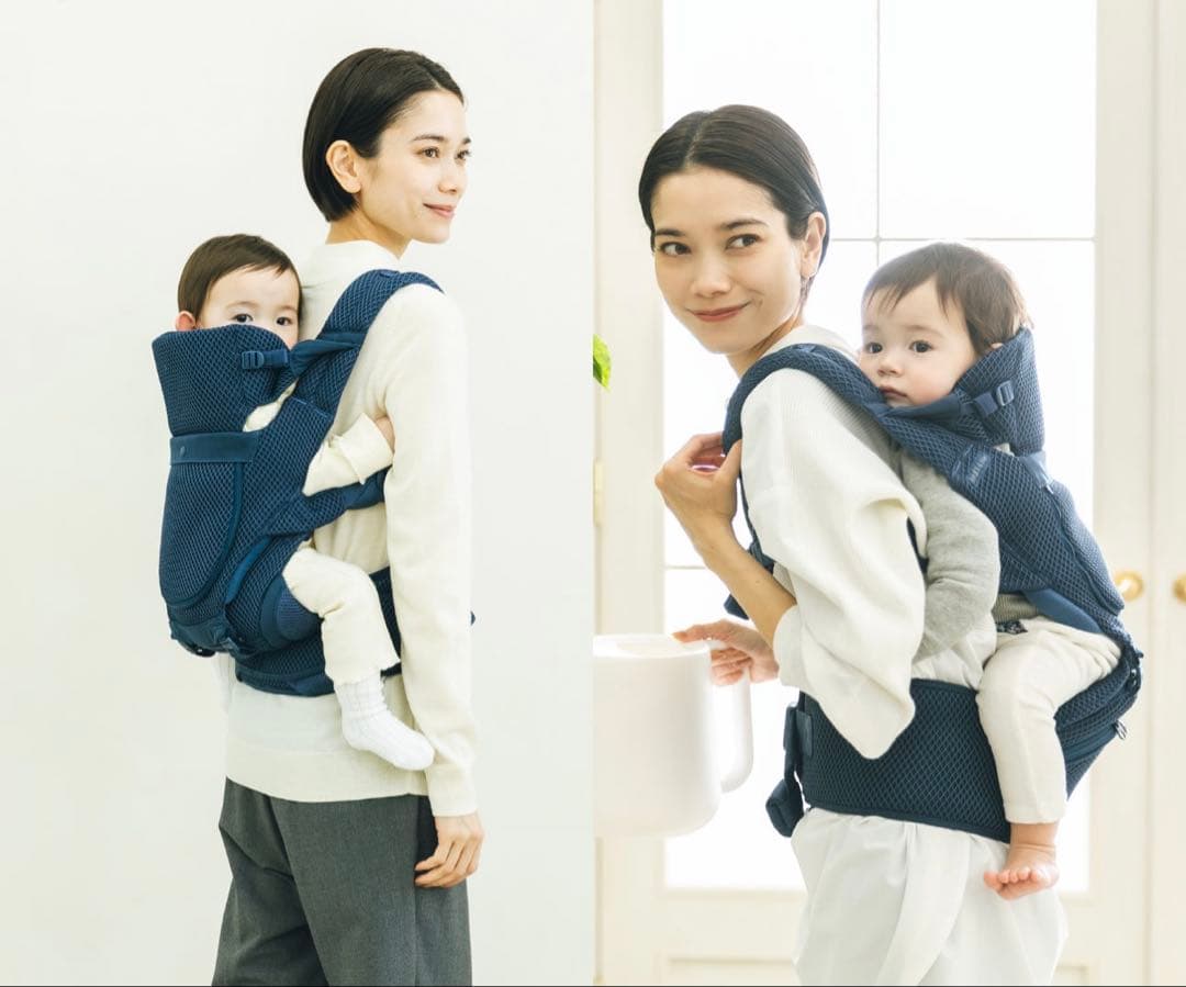 【超美品】抱っこ紐 ベビーアンドミー Beren firstセット ブラック