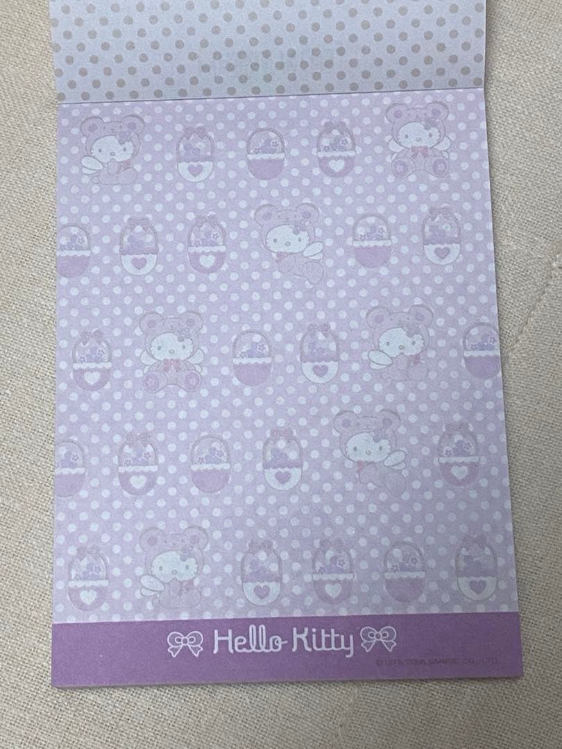 【レア 平成 当時物】ラスト1点！ ベアキティ メモ