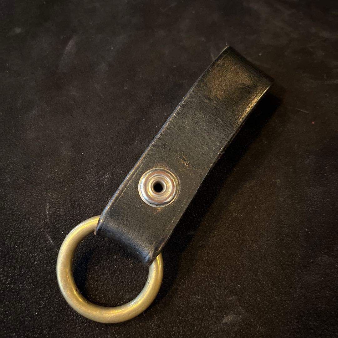 ストップライト stopLight キーホルダー レザー シルバー