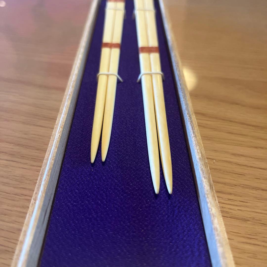 特選 象牙乃箸 未使用
