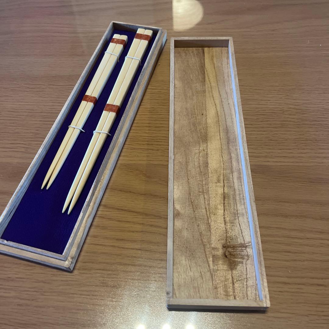 特選 象牙乃箸 未使用