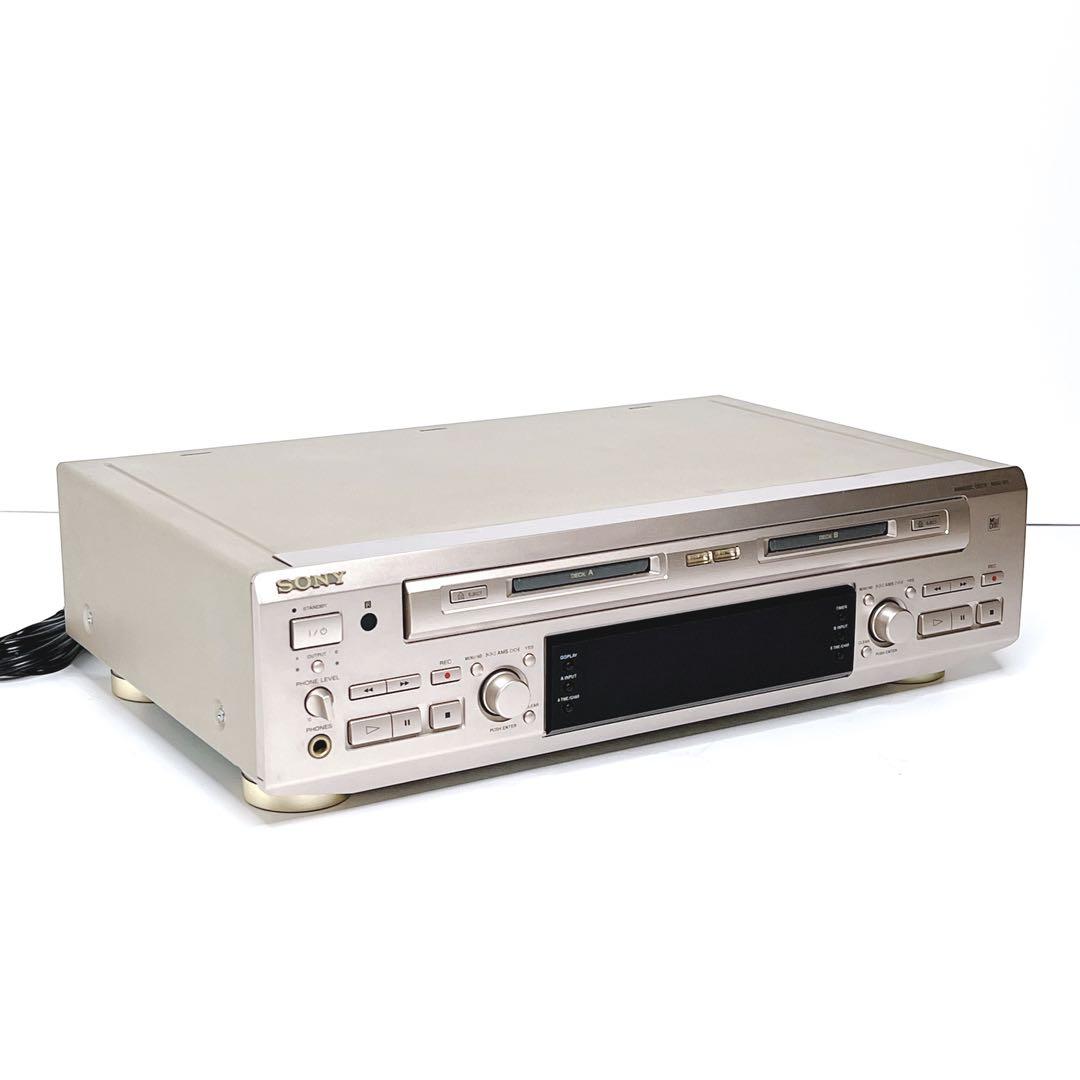 【美品・動作品】SONY MDS-W1 MDデッキ　動作良好
