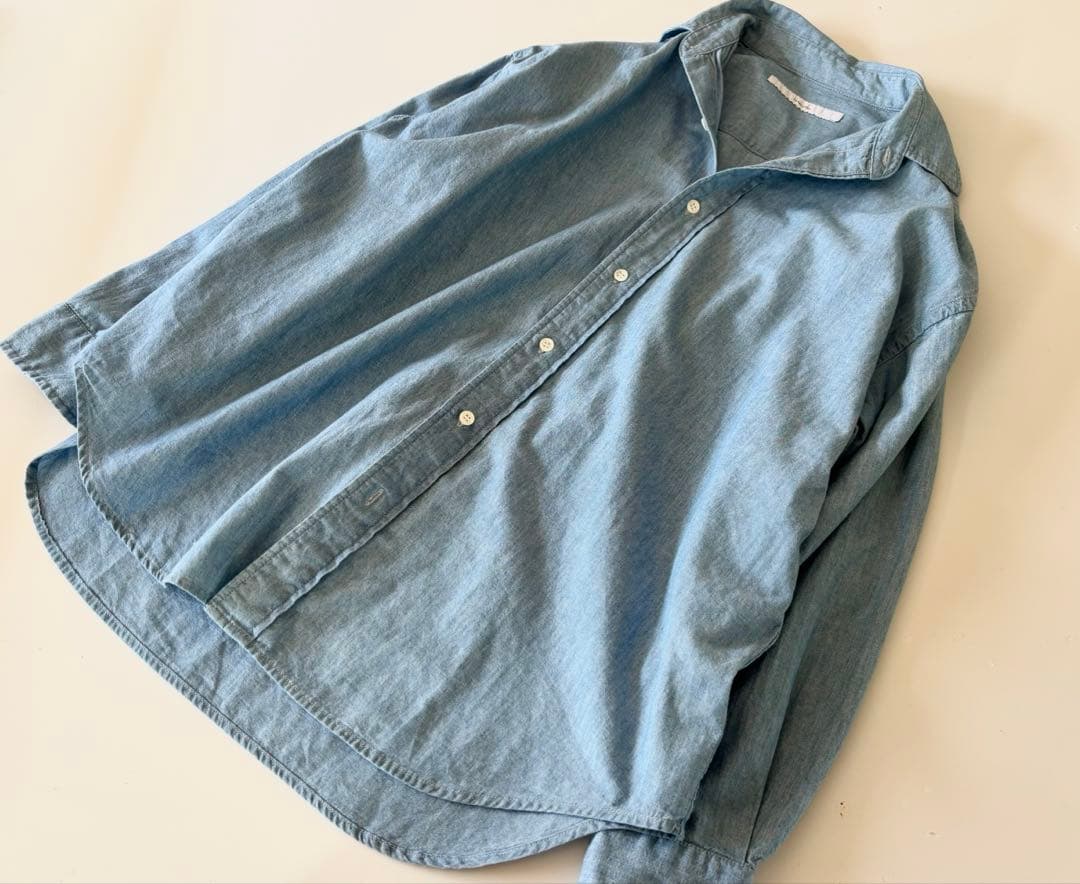 25SS FRAMeWORK フレームワーク　ダンガリーシャツ