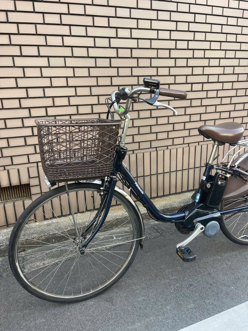 電動アシスト自転車 ネイビーパナソニック