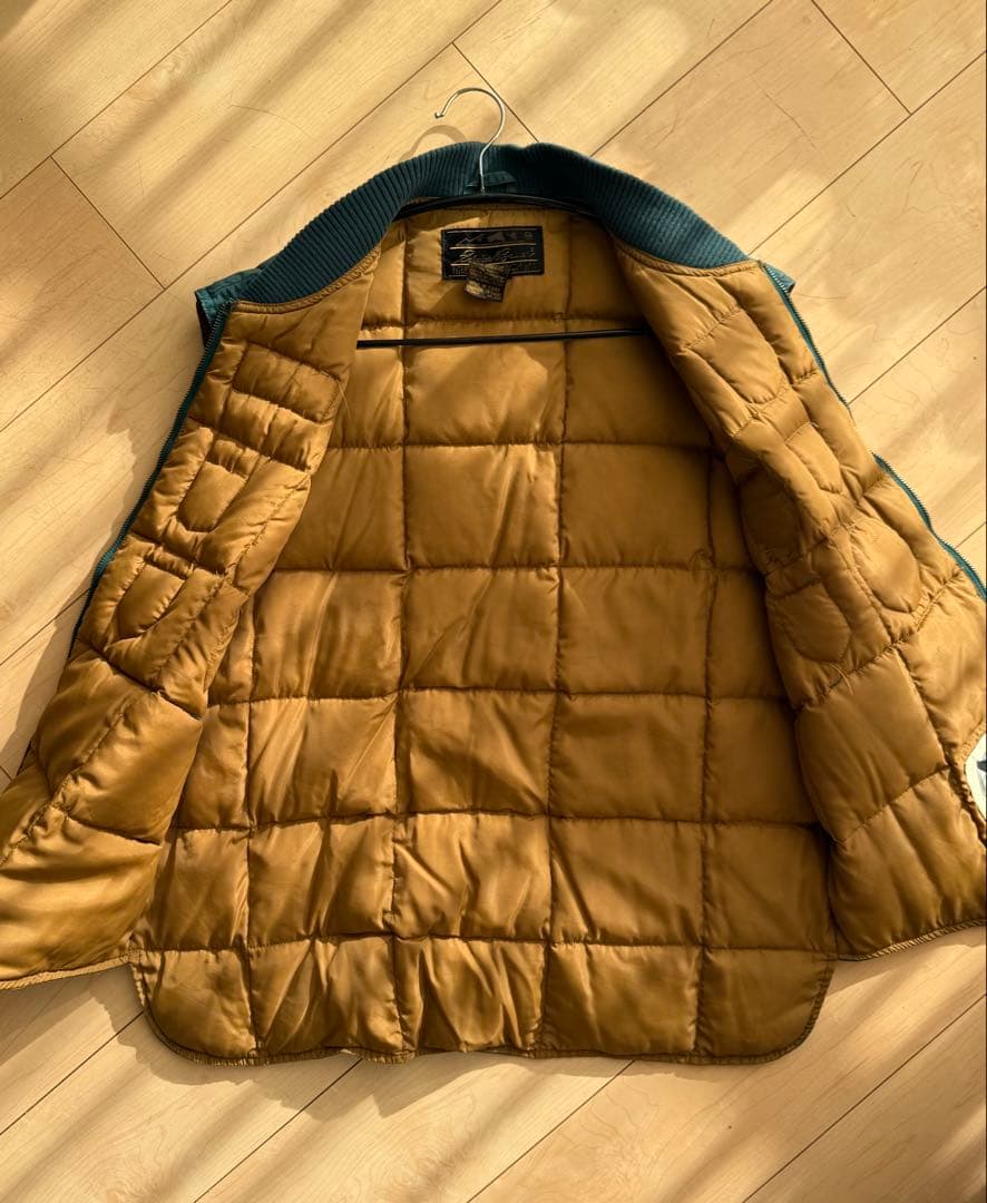 エディバウワー　80s ダウンベスト　ヴィンテージワッペン　サイズL
