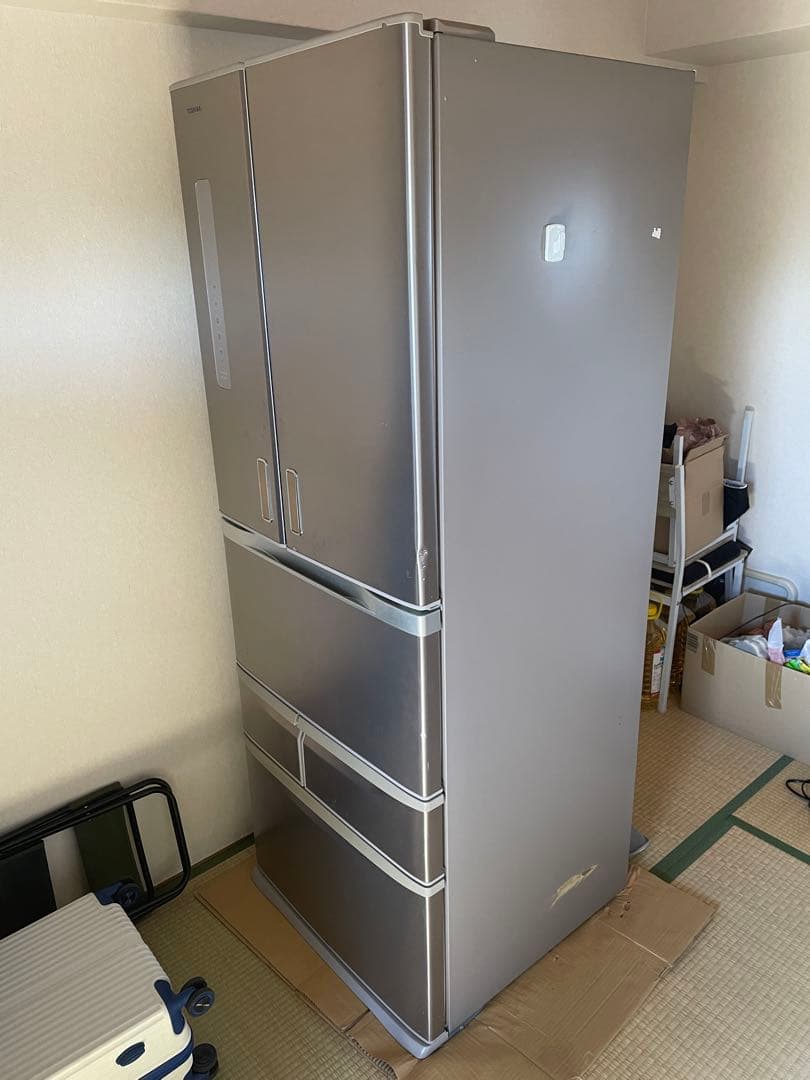 510L TOSHIBA 冷蔵庫 GR-G51FX (N) シルバー