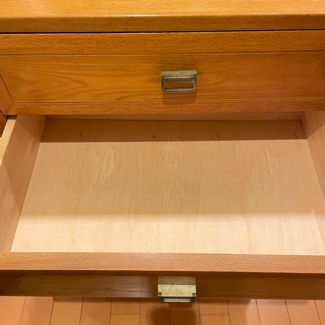 希少　カリモク　４段チェスト　タンス　引き出し サイドチェスト　ヴィンテージ