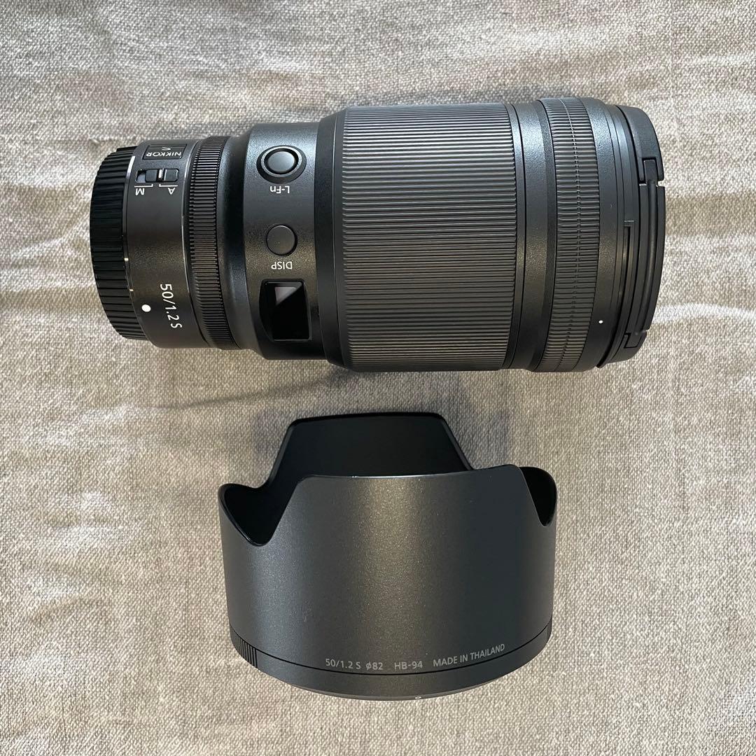 極美品 Nikkor Z 50mm f1.2 s Nikon レンズ　単焦点