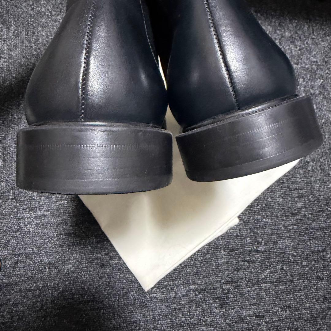 ZARA レザーチェルシーブーツ