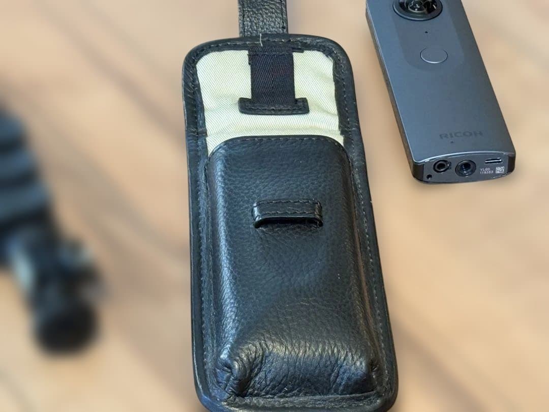 RICOH THETA V リコー シータ 一脚 とケースセット