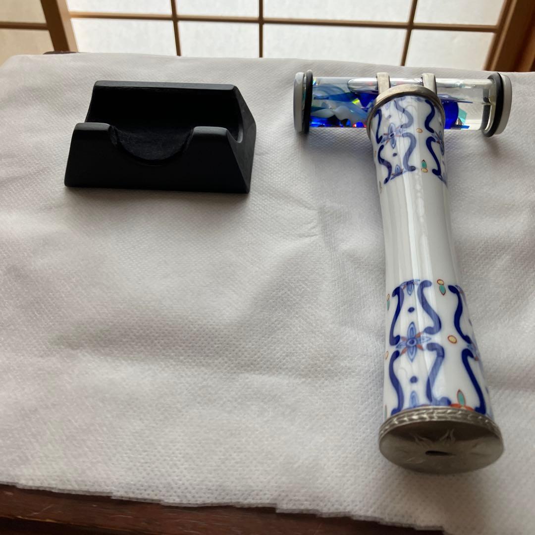 香蘭社　有田焼万華鏡　染錦更紗