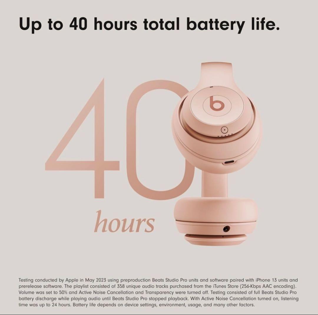 ヘッドホン Beats Studio Pro by dr.dre 2023dj4498