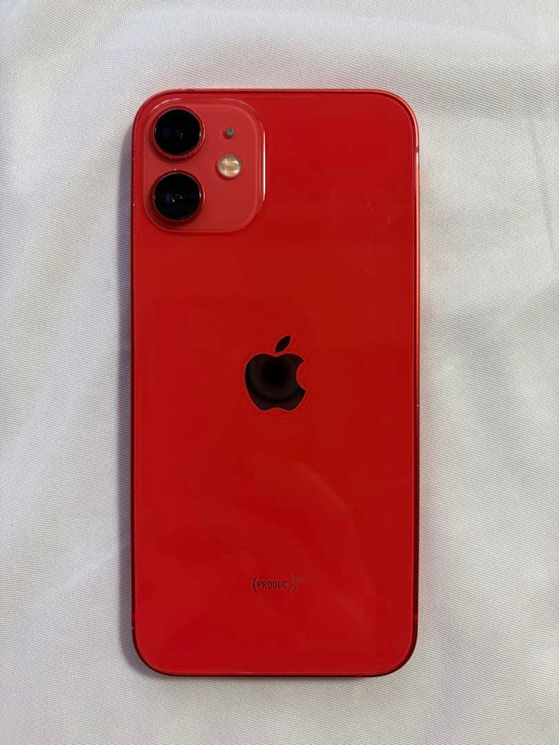 iPhone 12mini レッド128GB 箱付き