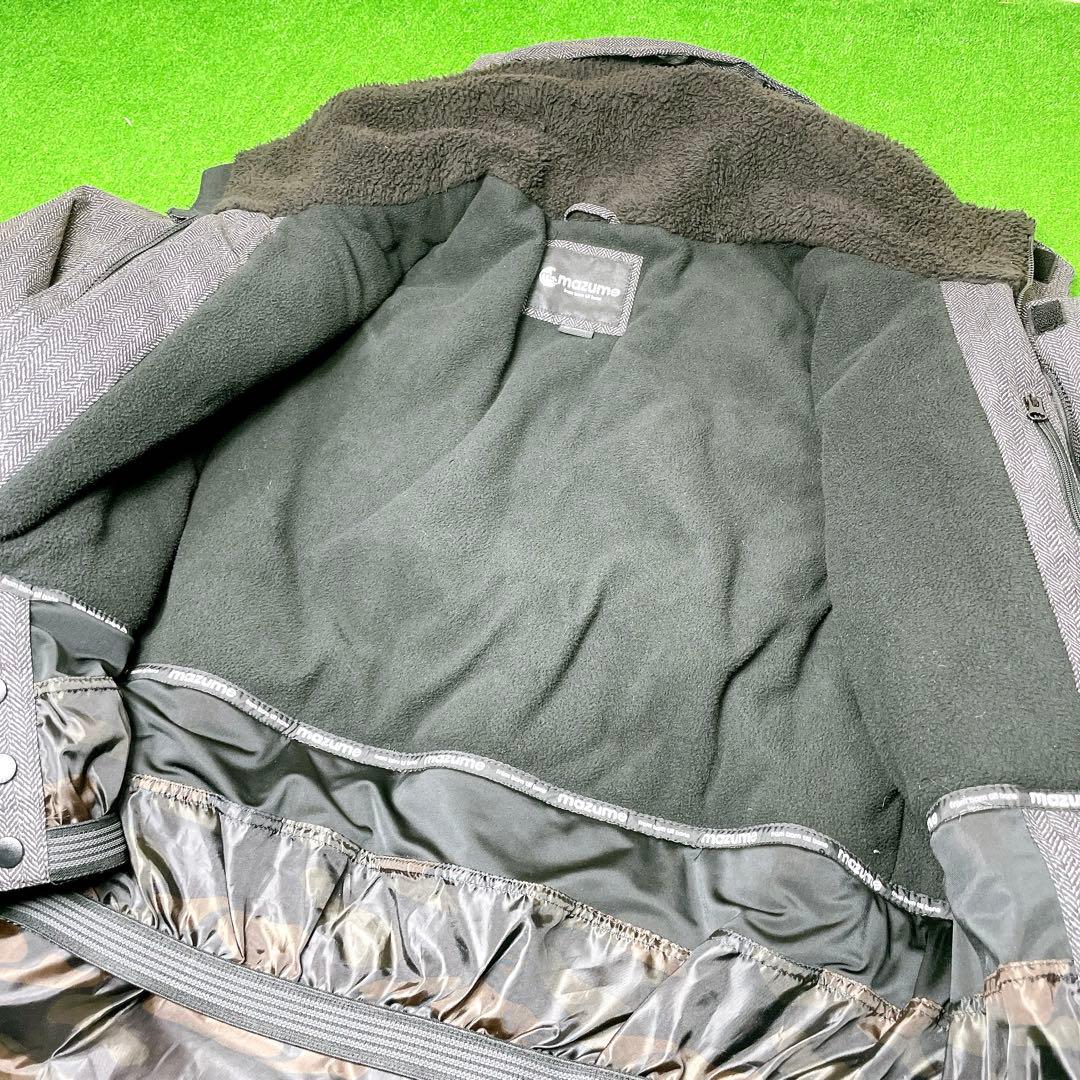 美品！マズメ　コアオールウェザースーツ　防寒ウェア　MZXFW-055