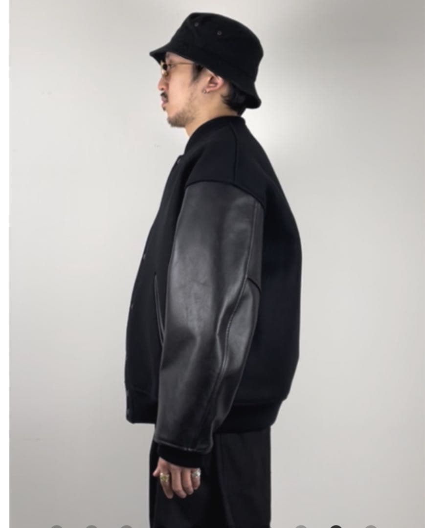 よ*ん様 COOTIE Wool Melton Stadium Jacket ス