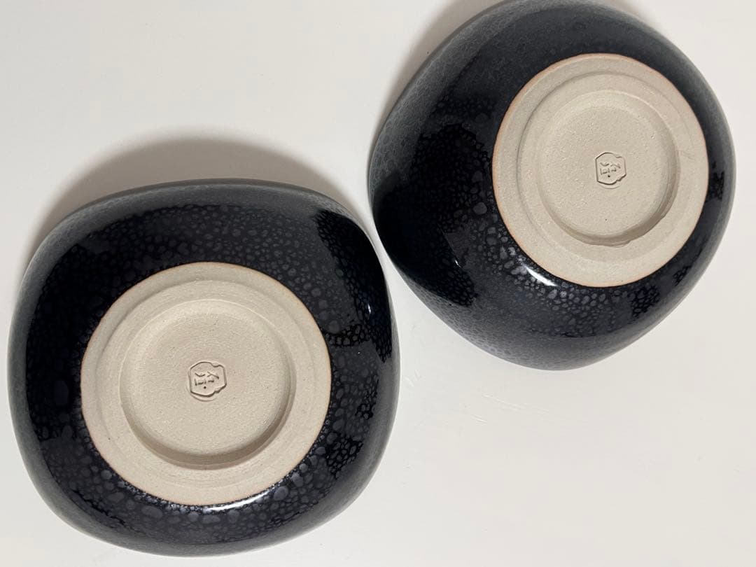 新品　石垣焼　石垣焼窯元　003242 角鉢（小）　２個セット