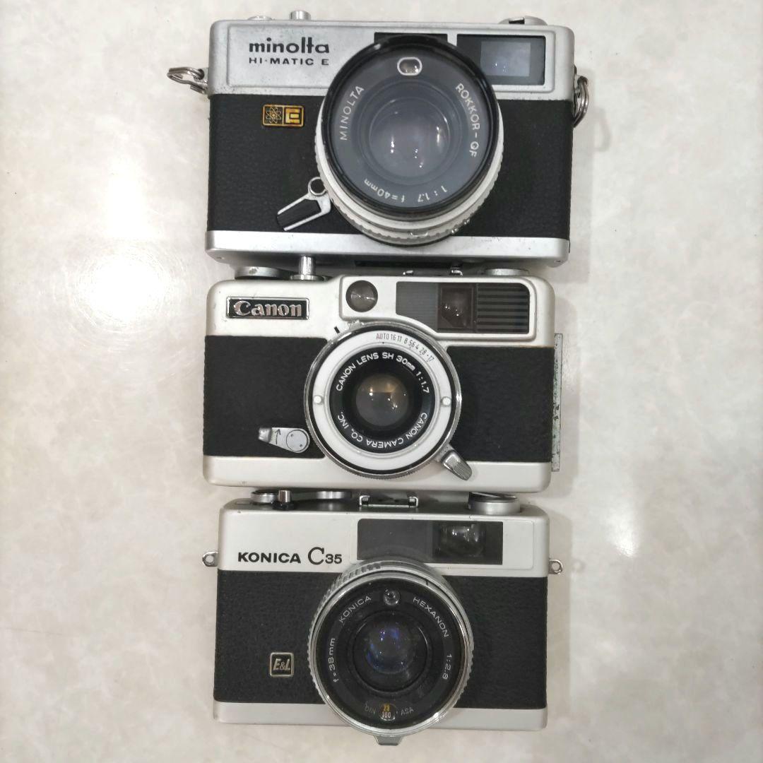 【ジャンク品】レトロ フィルムカメラ 10台 まとめ 8