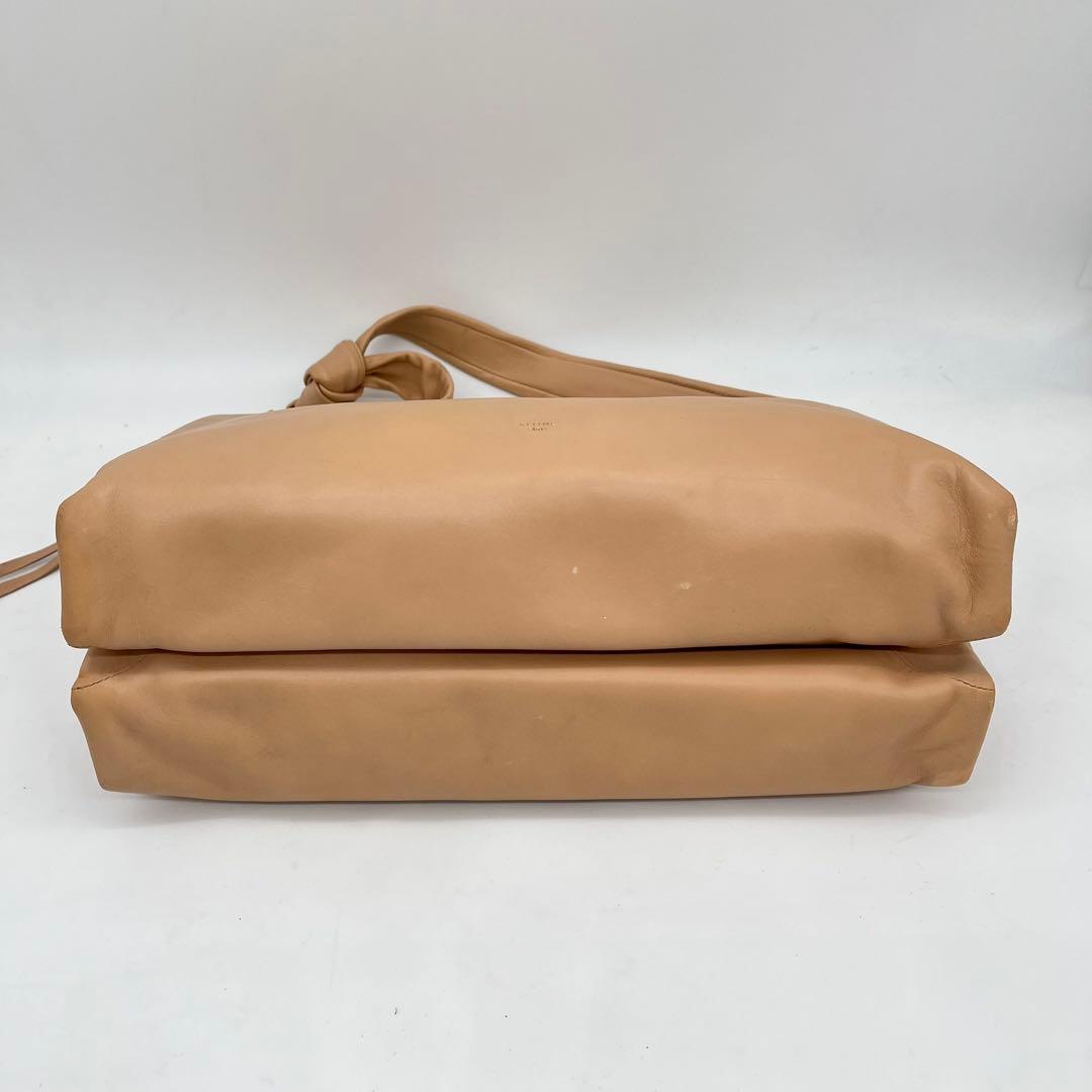 CELINE ワンショルダーバッグ 肩掛け ロゴ入り フィービー期 保存袋付き