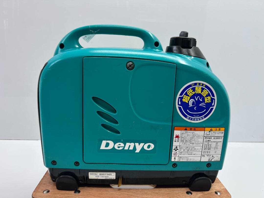ず*ん様 1万スタート♪デンヨー インバーター発電機 GE-900SS-IV★動