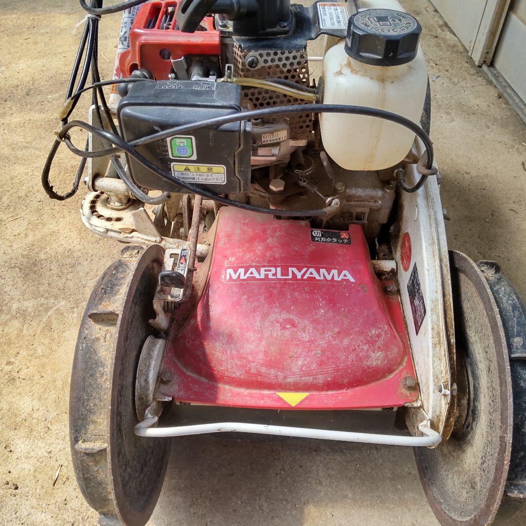 丸山 自走式草刈り機 エンジン始動不調