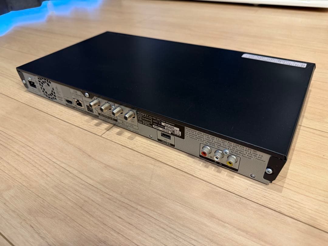 SONY BDZ-E500 ブルーレイレコーダー 500GB 動作確認済み