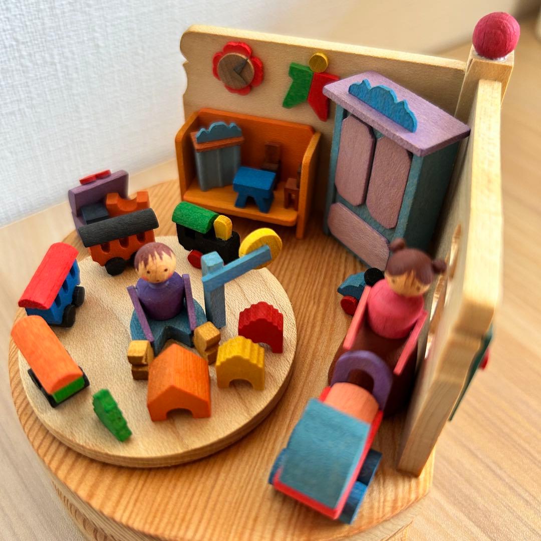 ドイツ　ザイフェン　グラウプナー　オルゴール　2個セット　ボーネルンド