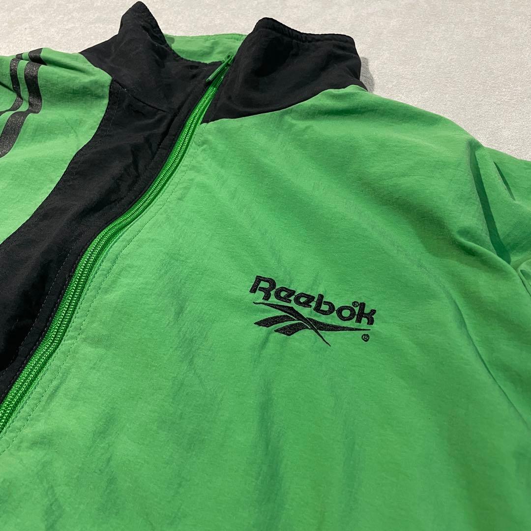 【激レア!90s】Reebokナイロンジャケット L ボルシアMG 緑