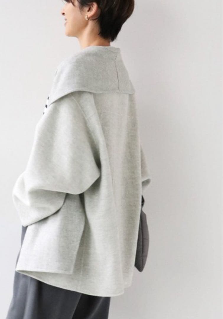 新品【ジャーナルスタンダード レリューム】リバー　ショート　コート　リバーシブル