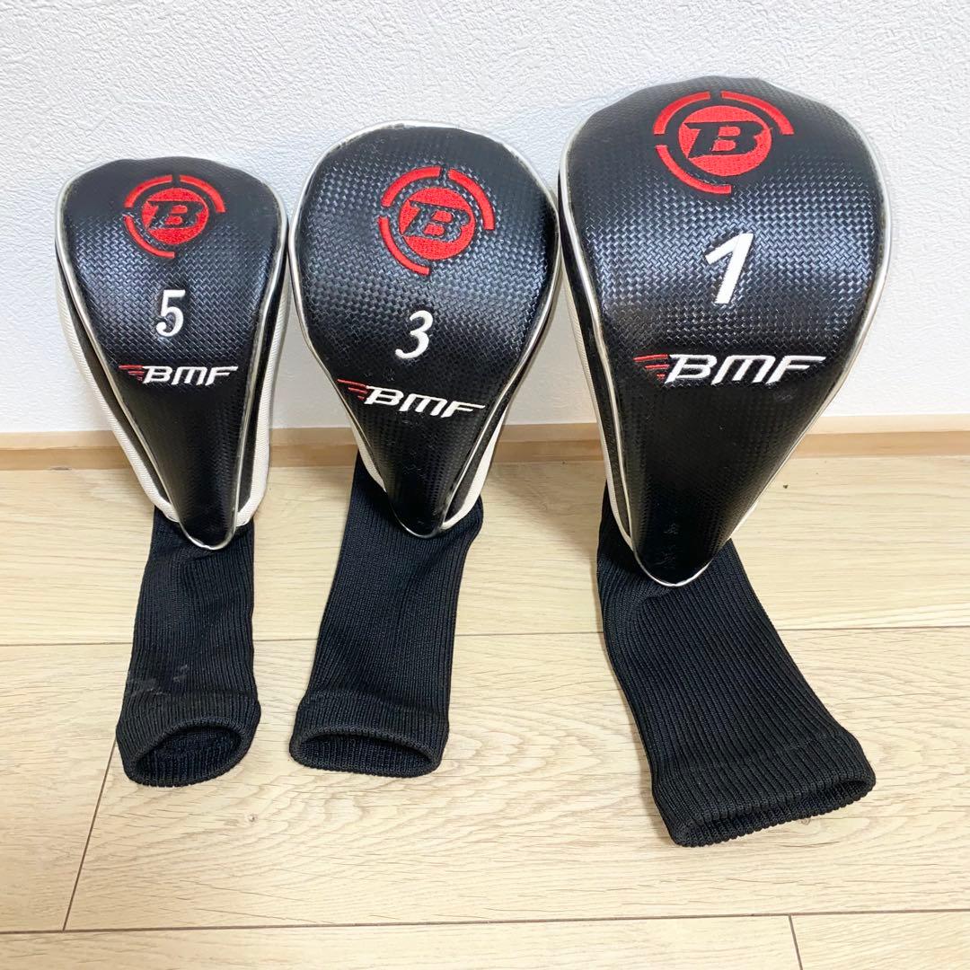送料込☆BMFゴルフクラブフルセット☆初心者向け キャディバッグ付Sフレックス