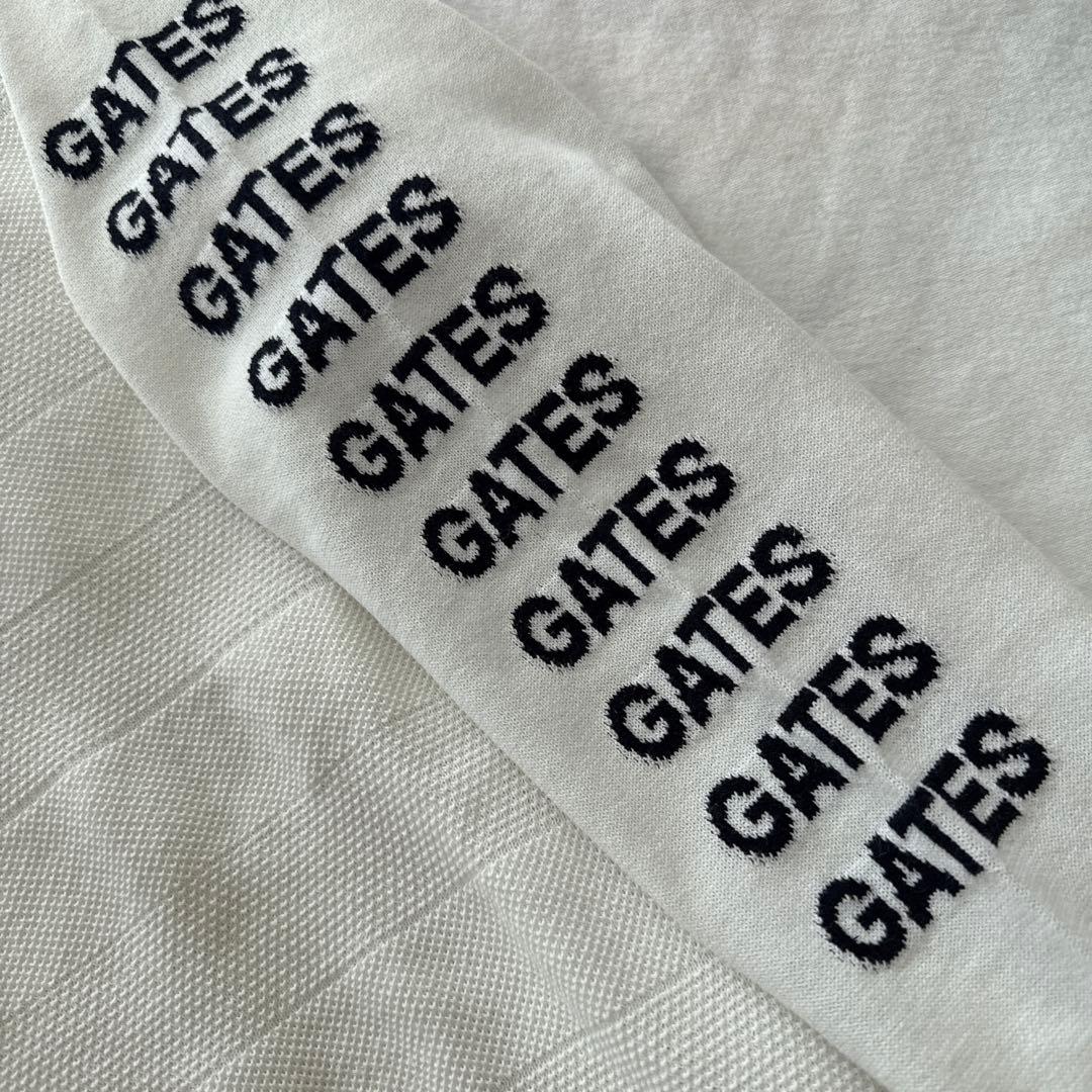 極美品　パーリーゲイツ　ニット　セーター　白　L〜XL相当 ホワイト　5 総柄